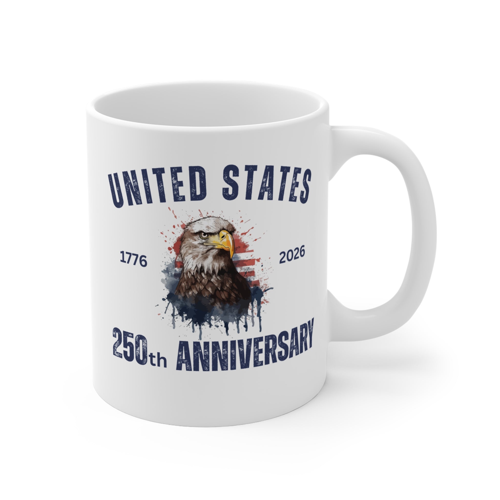 250th Anniversary Eagle Mug - United States 1776-2026 Commemorative Coffee Cup