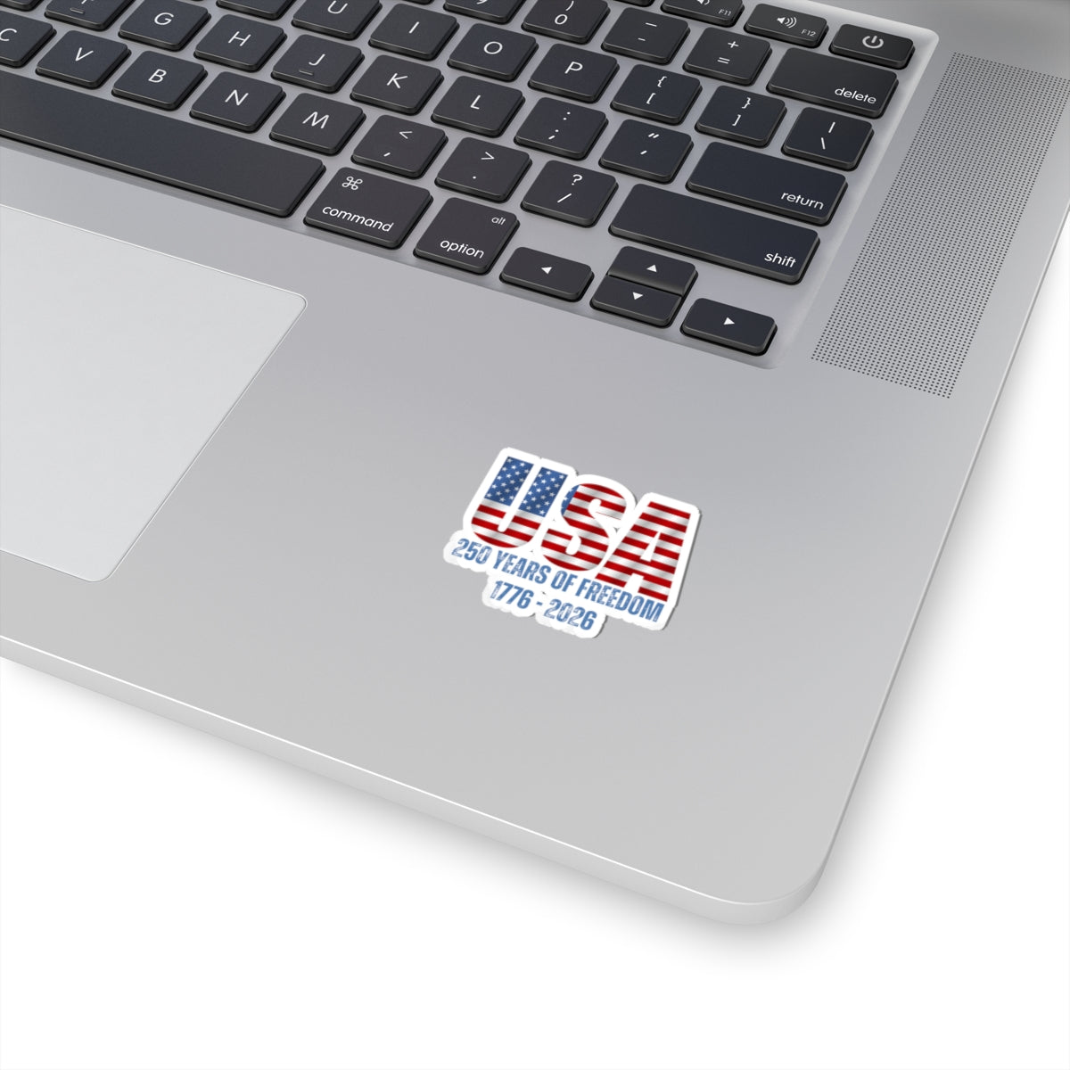USA 250 Years of Freedom Sticker — 1776–2026 Patriotic Kiss-Cut Decal