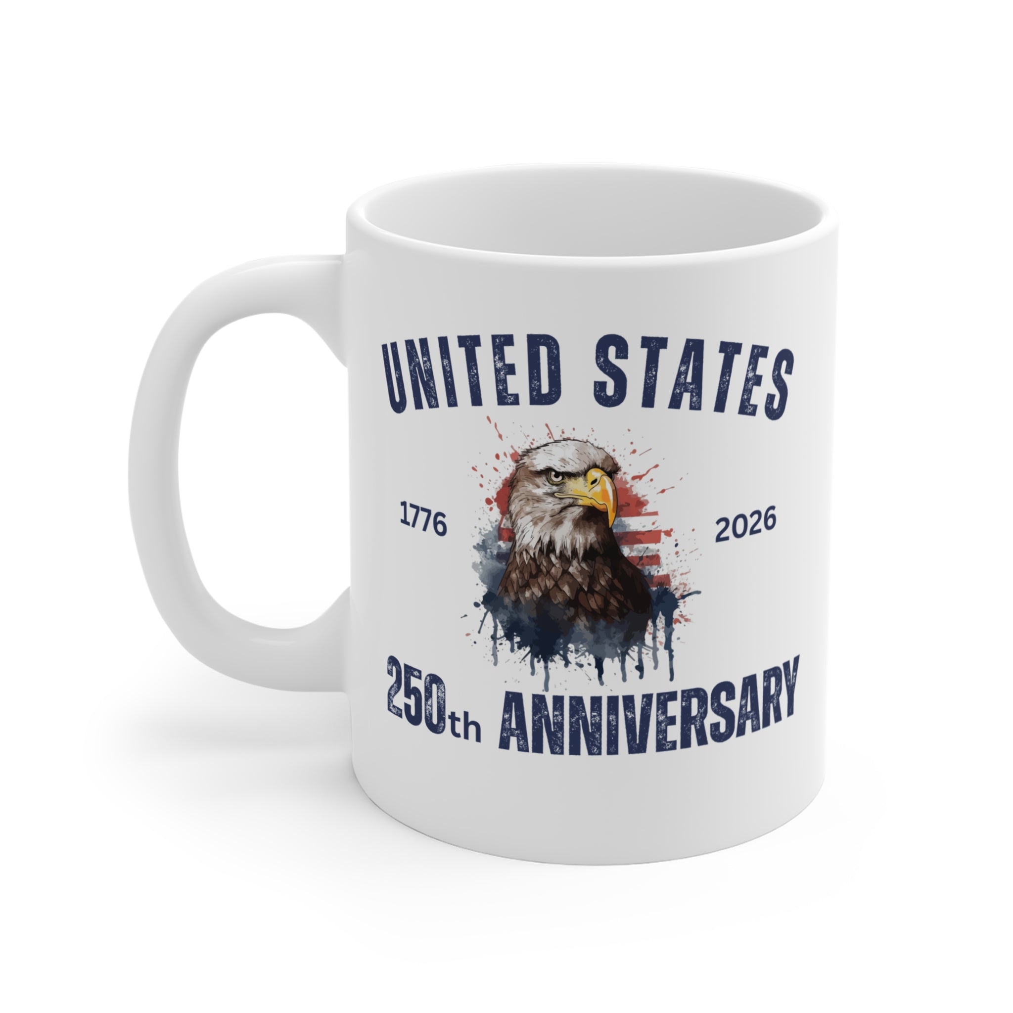 250th Anniversary Eagle Mug - United States 1776-2026 Commemorative Coffee Cup